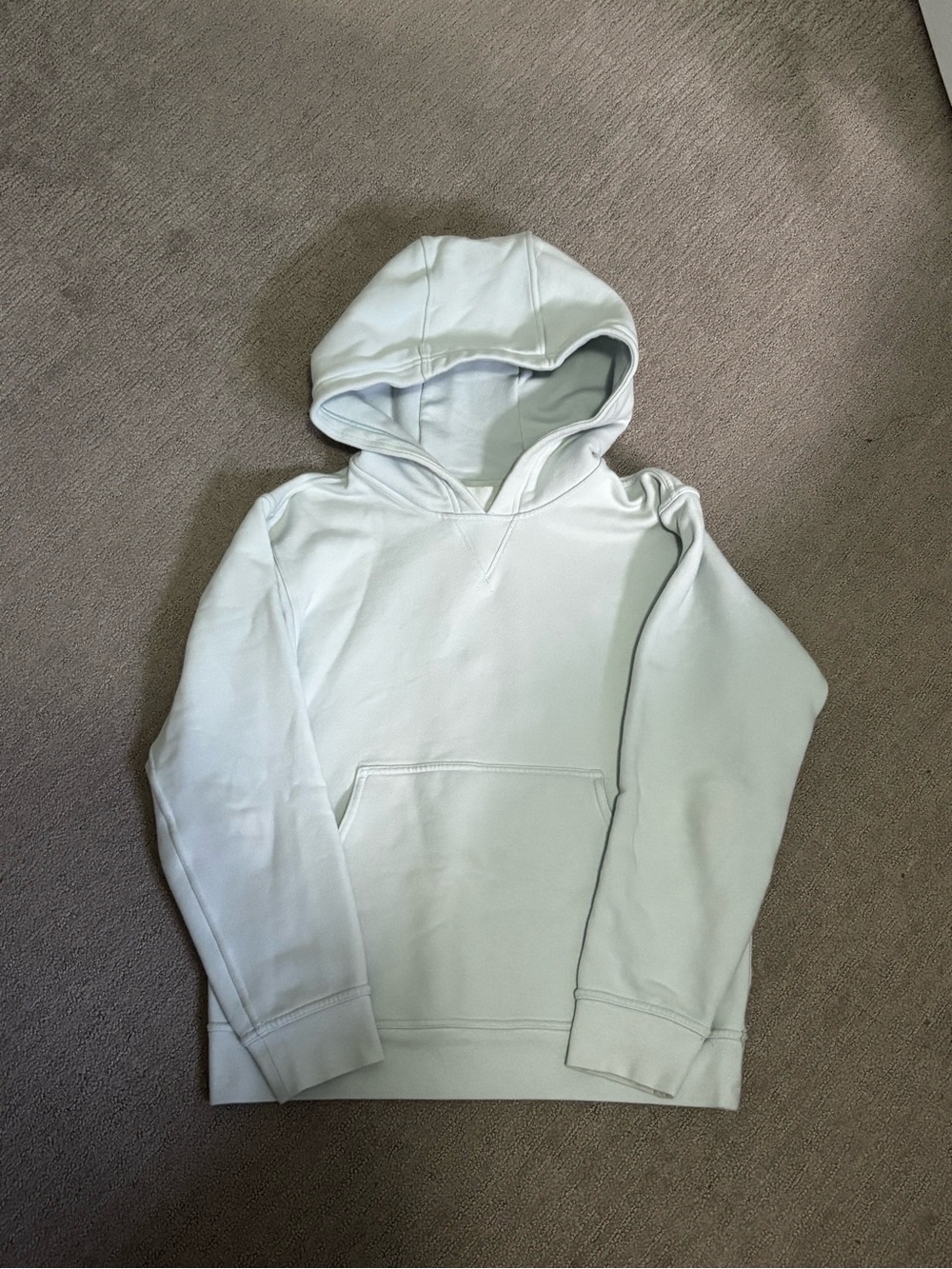 Lululemon baby blue fleece hoodie